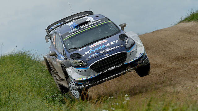 Tänak scheidet als Leader der Polen-Rallye aus