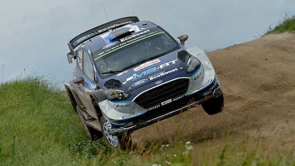 Tänak scheidet als Leader der Polen-Rallye aus