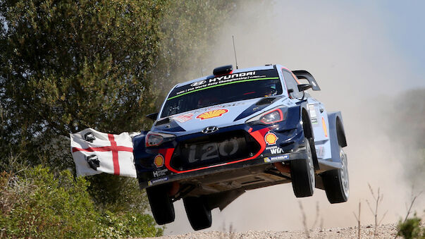 Neuville führt bei der Sardinien-Rallye