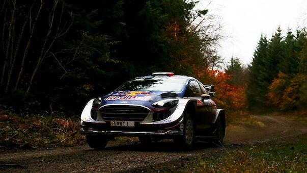 Ogier legt in Großbritannien vor