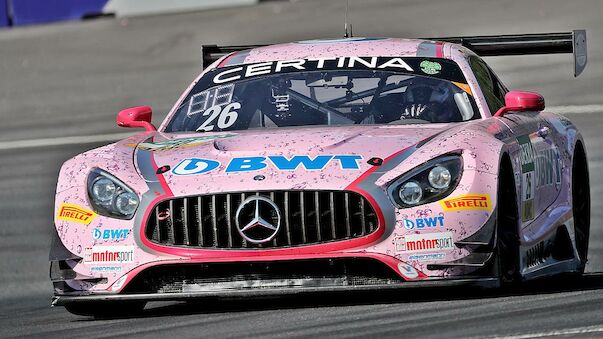 Auer beim GT Masters in Spielberg am Sieg vorbei