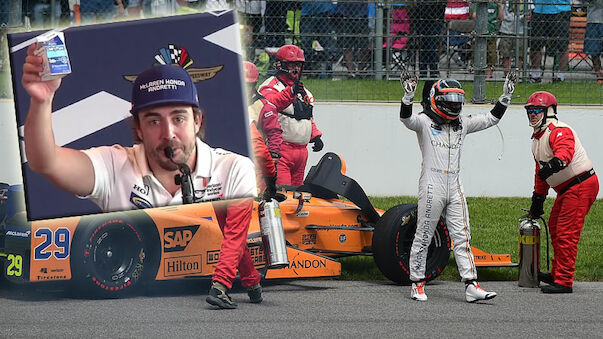Sieger-Milch für Alonso: Indy-Sieg war möglich