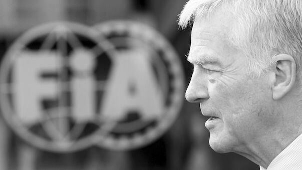 Ex-FIA-Präsident Max Mosley verstorben