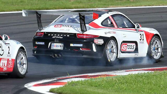 Bachler bei GT Masters in Spielberg am Podest