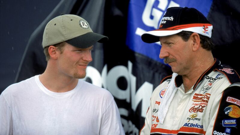 Dale Earnhardt und Dale Earnhardt Jr.