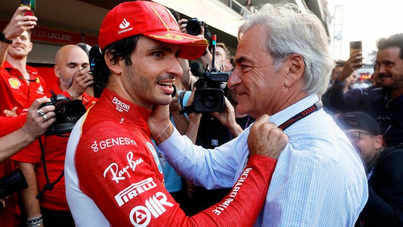 Carlos Sainz Sr. und Carlos Sainz Jr.