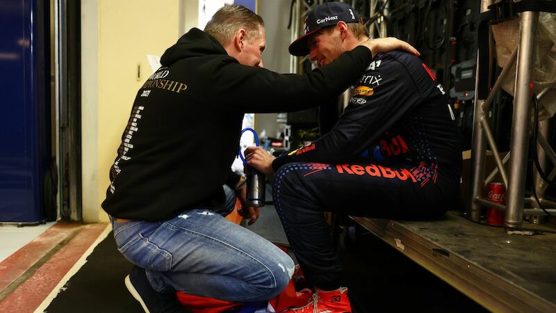 Jos Verstappen und Max Verstappen