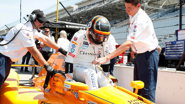 Alonso fleißigster Indy-Pilot