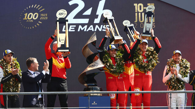 Ferrari gewinnt Jubiläumsrennen der 24 Stunden von Le Mans