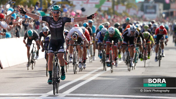 Pöstlberger gewinnt 1. Etappe des Giro d'Italia