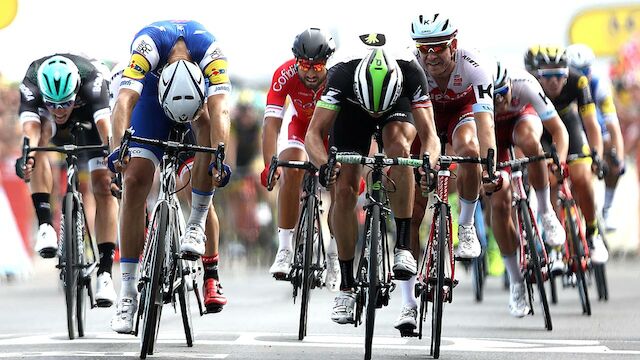 Millimeter-Entscheidung bei Tour de France