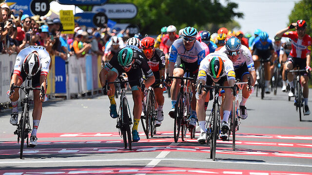 Tour Down Under: Sam Bennett gewinnt die 1. Etappe