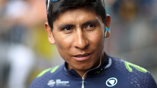 Kollision! Zwei Wochen Pause für Nairo Quintana