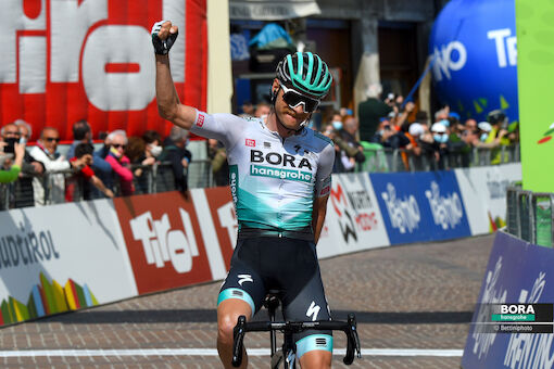 Felix Großschartner als Kapitän bei der Vuelta