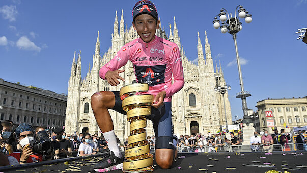 Kolumbien feiert Giro-Triumphator Egan Bernal