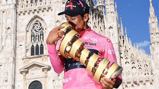 Radsport: Kolumbien feiert Giro-Sieger Egan Bernal