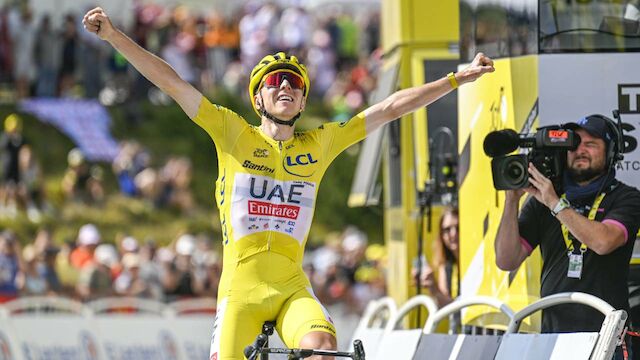 Dominanter Pogacar gewinnt auch letzte Tour-Bergankunft