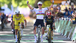Pogacar holt mit spektakulärem Finish 100. Sieg als Radprofi