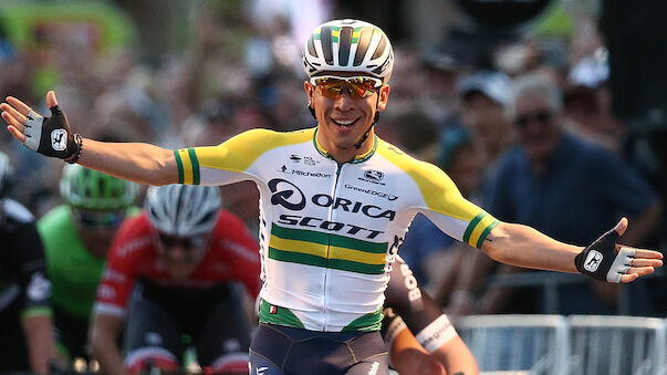 Caleb Ewan sprintet der Konkurrenz davon