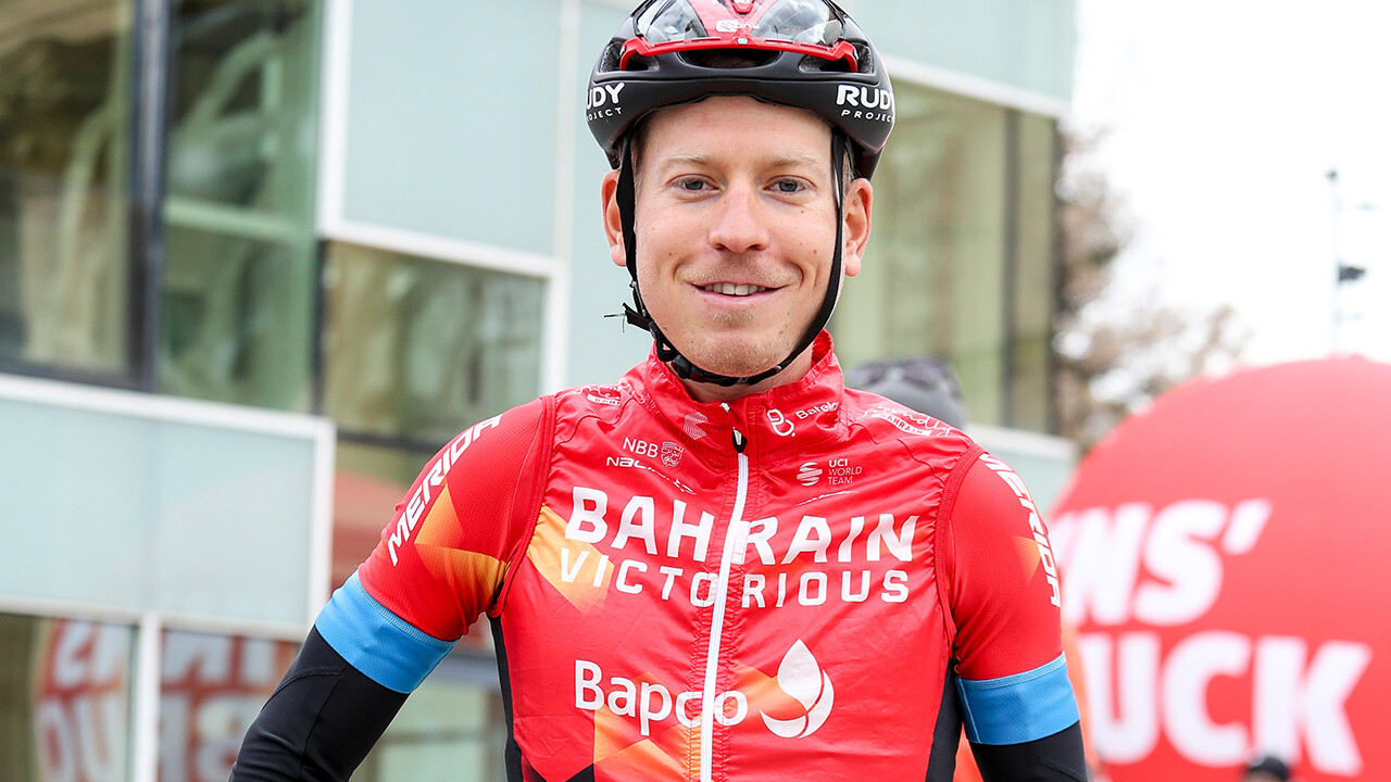 Hermann Pernsteiner bei Tour de Suisse EtappenDritter