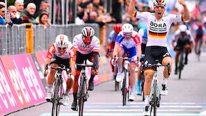 Giro: Ackermann feiert 1. Sieg, Roglic in Rosa