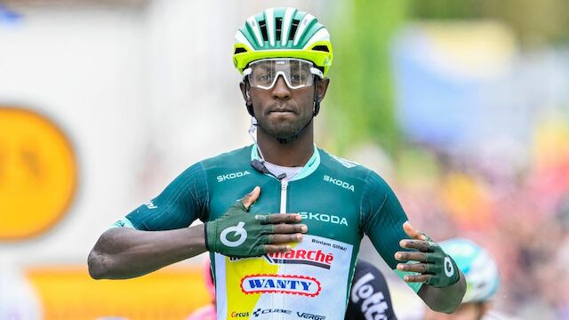 Tour-Hattrick! Sprinter Girmay gelingt der dritte Streich