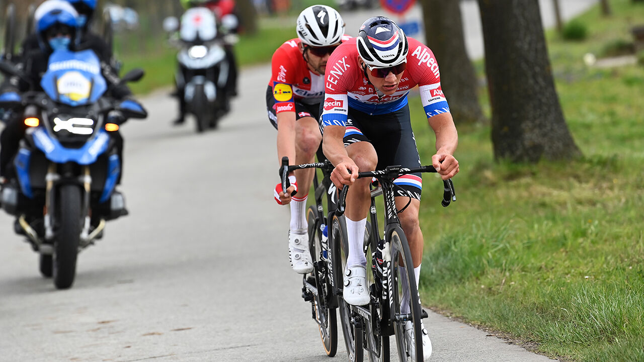 Tour de France: Van der Poel nach zweiter Etappe in Gelb ...