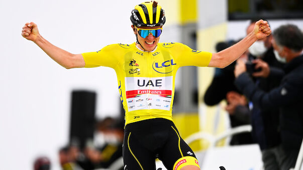 Van Aert jubelt bei Pogacar-Sieg
