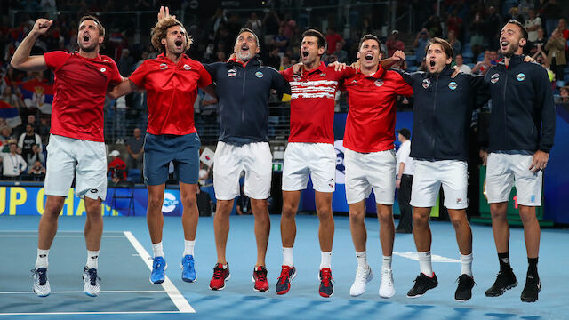Djokovic führt Serbien zum Gewinn des ATP Cups