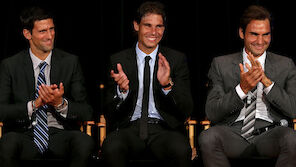 Federer und Nadal gratulieren Djokovic