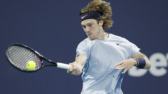 Rublev zieht ins Semifinale von Miami ein
