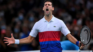Djokovic kämpft sich ins Finale von Paris