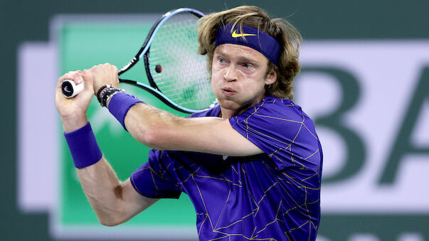 Rublev eliminiert Lokalmatador in Indian Wells