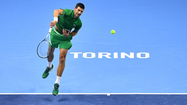 Novak Djokovic fixiert Einzug ins Halbfinale der ATP-Finals