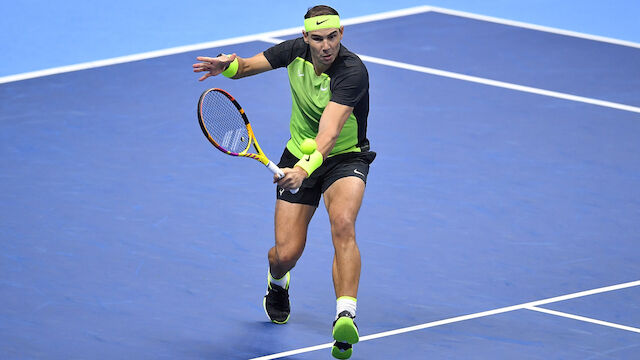 Rafael Nadal verabschiedet sich mit Sieg von den ATP-Finals