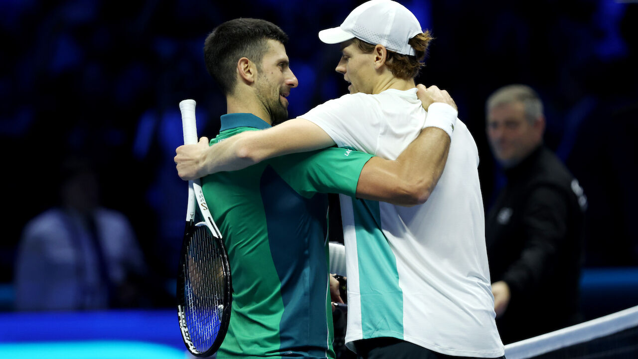 Sieg über Rune! Sinner schickt Djokovic ins Finals-Halbfinale