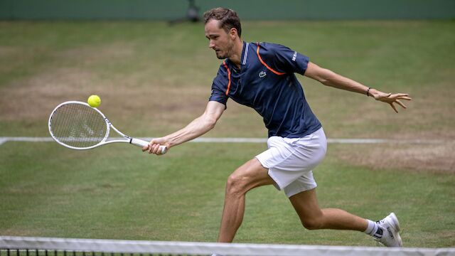 Medvedev scheitert im Viertelfinale von Halle