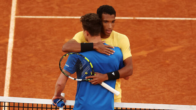 Dritter Gegner gibt auf! Auger-Aliassime im Madrid-Finale