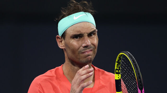 "Noch nicht bereit": Nadal verzichtet auch auf Doha-Start 