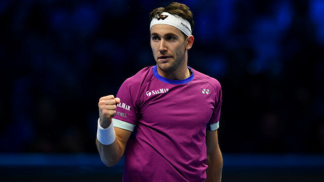 ATP Finals: Souveräner Sieg sichert Ruud Halbfinal-Teilnahme