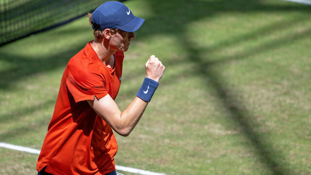 Premiere! Sinner holt ersten ATP-Titel auf Rasen