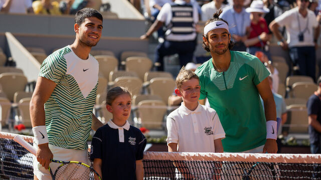 French Open heute: Carlos Alcaraz - Lorenzo Musetti