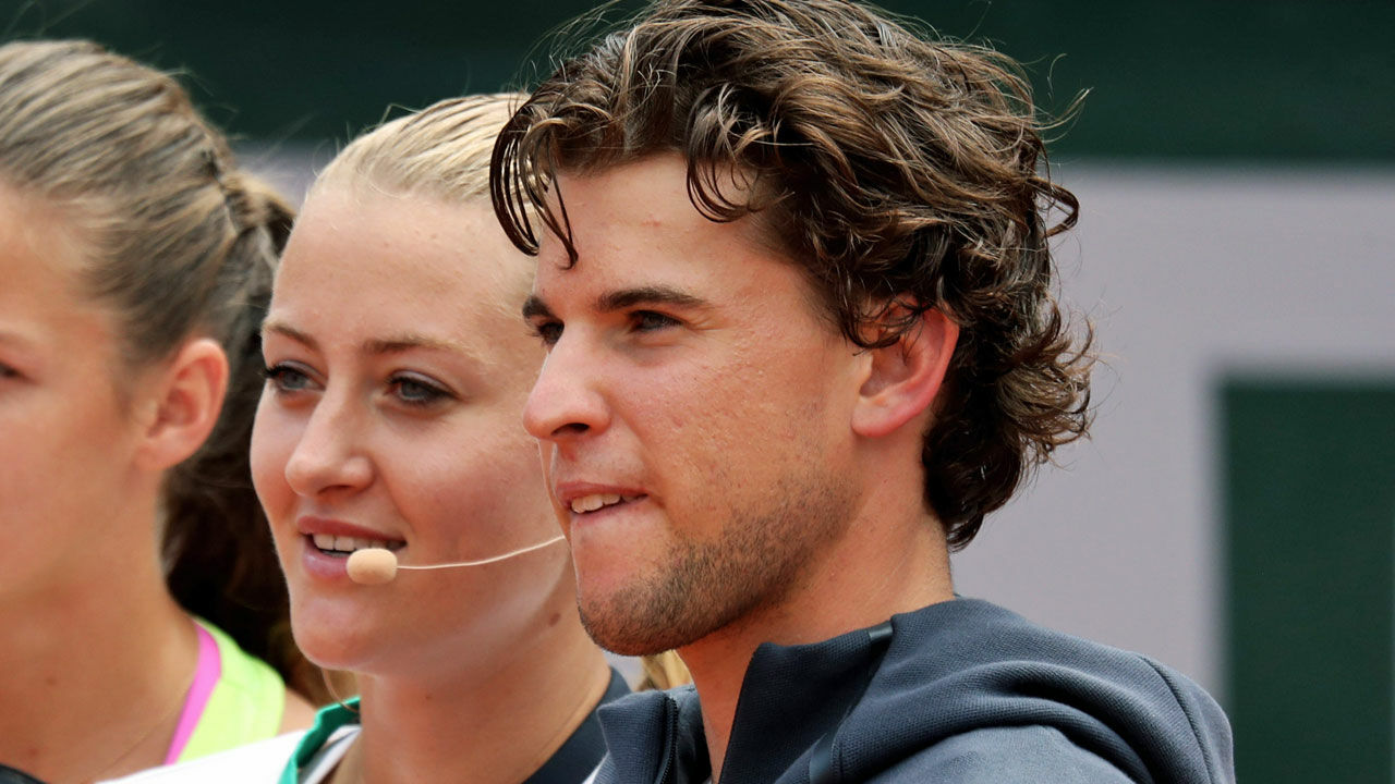 Liebeserklärung von Dominic Thiem an seine Freundin ...