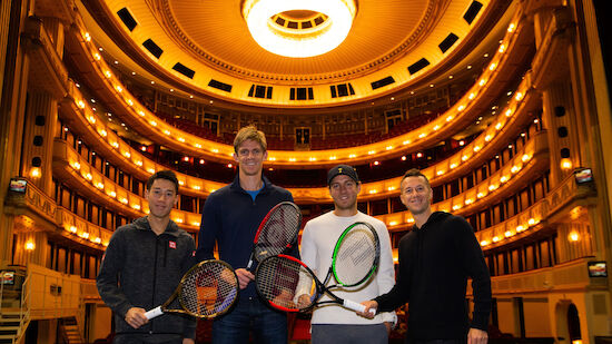 Tennis-Stars besuchen Wiener Staatsoper