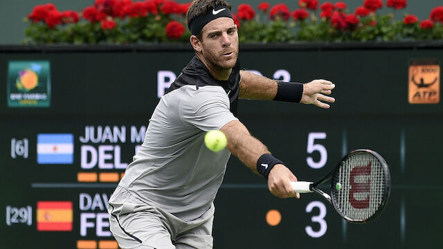 Indian Wells: Del Potro weiter in Hochform