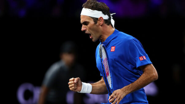 Laver Cup: Federer gewinnt Nervenschlacht