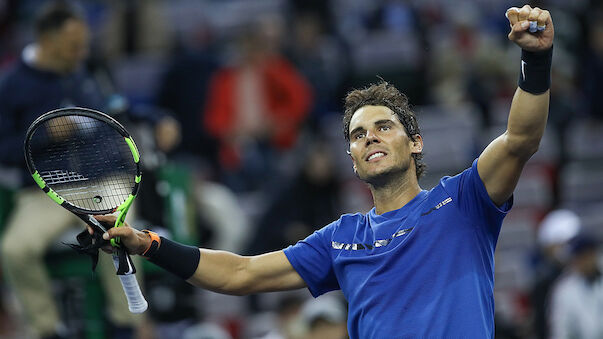 Rafael Nadal steht im Shanghai-Finale