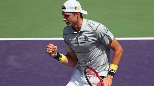 Isner erster Halbfinalist in Miami