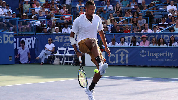 Kyrgios jubelt in Washington über 6. ATP-Titel