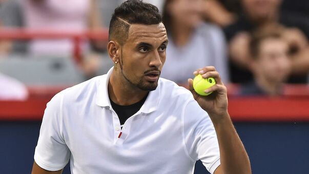 Kyrgios rastet wieder aus: 100.000 Euro Strafe